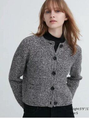 UNIQLO Women's Grey Cardigan (Size XS)